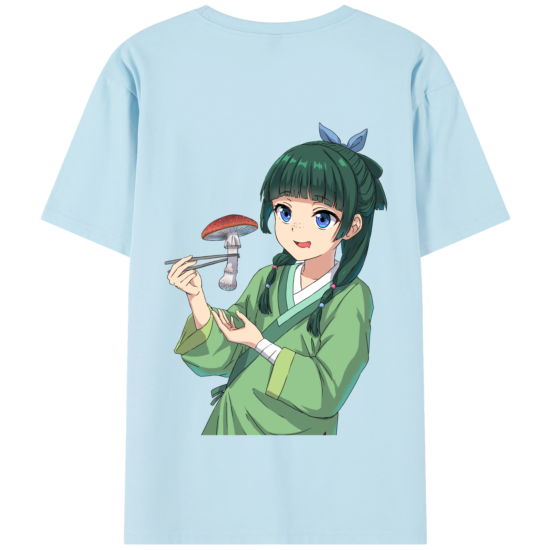 （画像用） 薬屋のひとりごと The Apothecary Diaries 綿100％半袖Tシャツ（背面プリント）